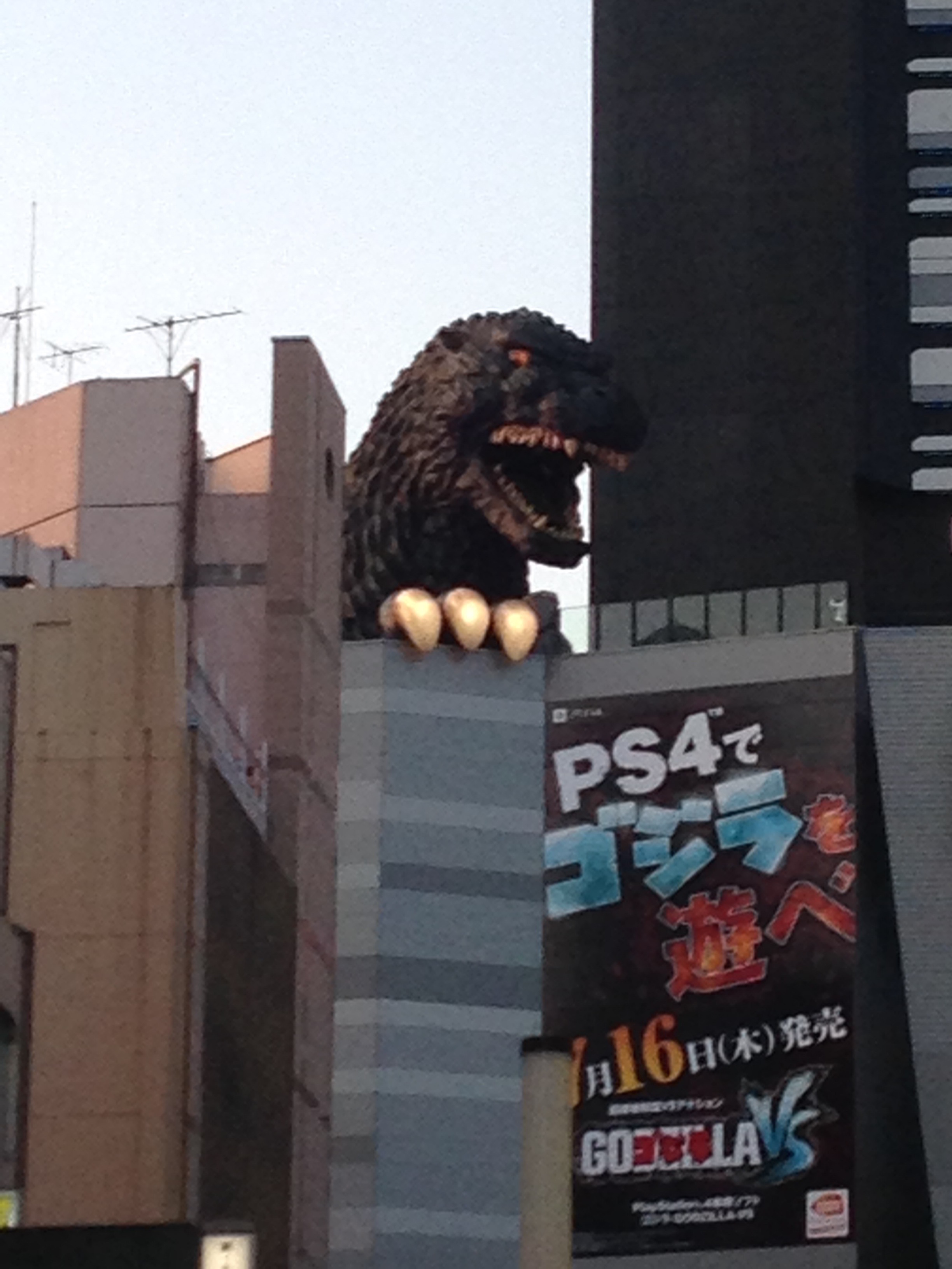 ゴジラヘッドとゴジラの爪のクオリティの差が激し過ぎるぞ 新宿にて 昭和とゴジラと怪獣などなど ゴジラヘッドとゴジラの爪のクオリティの差が激し過ぎるぞ 新宿にて 昭和とゴジラと怪獣などなど